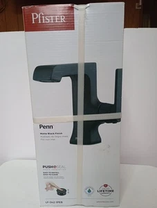 Pfister Penn Badarmatur mattschwarz Einhand #LF-042-1PEB - Bild 1 von 7