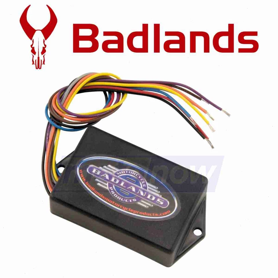 Badlands Run, Brake and Turn Signal Module for 1991-2013 Harley Davidson uh Foto 1 de 4