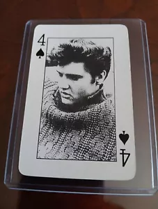 Elvis Presley Playing Card Vintage Rare Card The King Of Rock And Roll 1988 - Picture 1 of 2