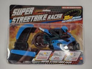Super Streetbike Racer High Speed Launcher 30 Ft Distance Racing Motorcycle Toy