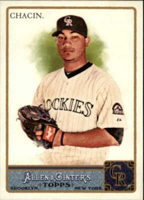 Jhoulys Chacin 2011 Topps Allen and Ginter #4 Rockies (BOX 44) ID:16304 - Image 1 of 2