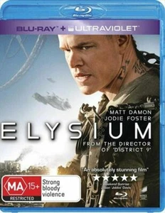 Elysium (Blu-ray+ULTRAVIOLET, 2013) NEW+SEALED - Picture 1 of 1