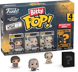 El Señor de los Anillos Frodo Gollum Gandalf Bitty Pop! Funko - Imagen 1 de 6