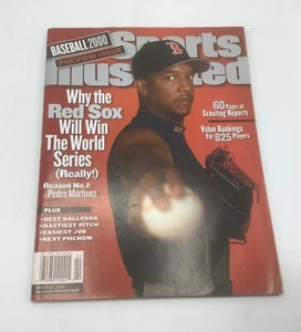 Pedro Martinez Boston Red Sox -2000-Sports Illustrated NEWSSTAND-NO LABEL - Picture 1 of 4