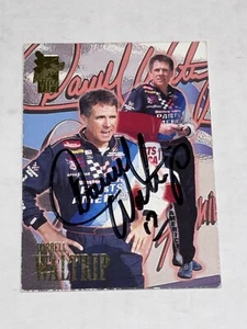 Darrell Waltrip autographed card 1997 PRESS PASS VIP RACING VINTAGE WESTERN AUTO - Picture 1 of 1