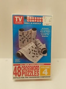 Vintage - TV Guide Crossword Companion - Roll-a-Puzzle Refills - Volume 4 (a) - Picture 1 of 3