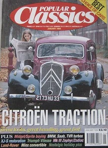 Popular Classics 01/1994 featuring TVR Taimar, Facel Vega, BMW, Land Rover, MG - Picture 1 of 8