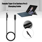 20cm Type C Female PD Cable for Microsoft Surface Pro 7/6/5/4/3 Fast Charge Cord