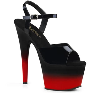 Pleaser 7" Heel 2" Pf Ankle Strap Stilettos Sandal Shoes Adult Women Adore/ sz 9 - Picture 1 of 5