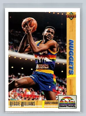 1991-92 Upper Deck - Reggie Williams #206 - Image 1 of 2