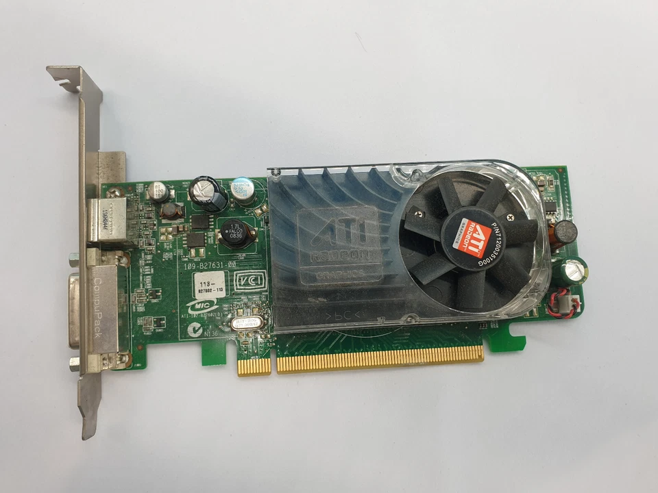 ATI Radeon HD 2400XT 256MB PCIe x16 DMS-59 Graphics Card ATI-102-B27602 SL19 - Image 1 of 4