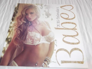 Babes 2016 Square Tallon Wall Calendar ~ Girls - Picture 1 of 2