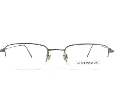 Monturas de gafas Emporio Armani 137 1214 púrpura rectangular media borde 48-19-135 Foto 1 de 4