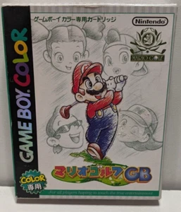 Mario Golf (Nintendo Gameboy Color Japanese). Box & Cartridge. - Picture 1 of 4