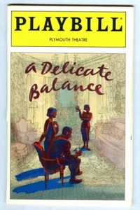 Edward Albee A Delicate Balance 1996 Playbill! George Grizzard! Elaine Stritch! - Bild 1 von 5