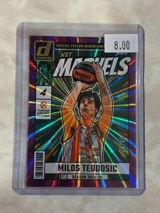 Milos Teodosic 2024-25 Donruss EuroLeague Net Marvels Purple 06/99 Grvena - Picture 1 of 2