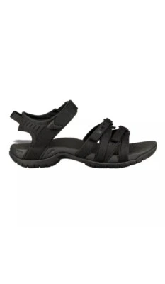 Teva Womens Tirra Walking Shoes Sandals Black Sports Outdoors Breathable Size 4