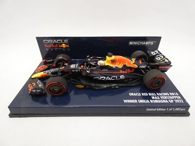 Red Bull Racing RB18 Max Verstappen #1 Emilia Romagna GP 2022 Minichamps 1/43 F1 - Photo 1/2
