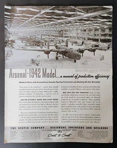 1942 The Austin Company Designer Ingenieure Werbung Cleveland, Ohio - Bild 1 von 1