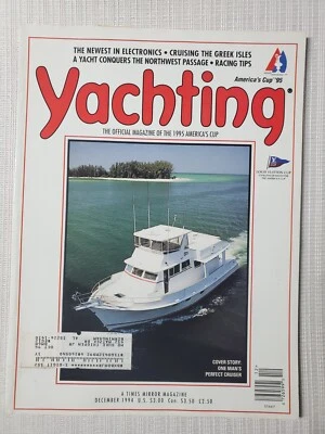 YACHTING Magazine December 1994 - Cover Story: One Man's Perfect Cruiser EUC Foto 1 de 2