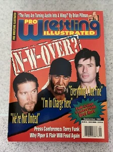 NWO HULK HOGAN PWI Pro Wrestling Illustrated Magazine Sep 1997 No Poster - Picture 1 of 2
