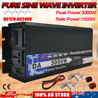 Pure Sine Wave Power Inverter 1600w-4000w Dc12v-ac240v 50hz Camping Caravan Car