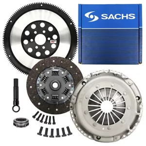 SACHS-MAX STAGE 2 CLUTCH KIT+SOLID FLYWHEEL VW GOLF JETTA 1.8T TURBO 1.8L 5-SPD - Picture 1 of 11