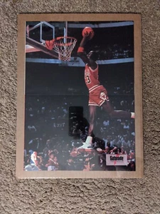 Vintage Basketball MICHAEL JORDAN AIR Slam Dunk Rare Bulls Poster Shrink Wrapped - Picture 1 of 1