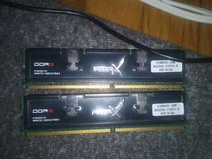 Wintec DDR2 SD Ram 2GB (1GB x 2) Dimm modules Speed PC2-3200 - Picture 1 of 1