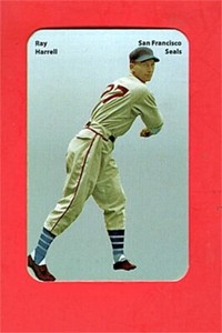 RAY HARRELL-SAN FRANCISCO SEALS-PCL-SINGLE CARD- NEAR MINT