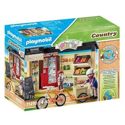 Playmobil Country Farm Shop Building Set 71250 NEW - Image 1 of 2