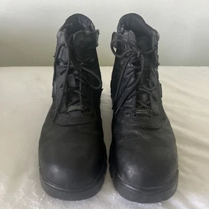 Bates  Black Tactical Boots Side Zip  ASTM F2413-11 I/75 C/75 11.5M  E02264 - Picture 1 of 21