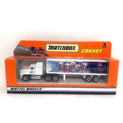 Matchbox Convoy Semi Truck  And “Pepsi - Diet Pepsi”  Trailer NEW UNPUNCHED - Image 1 of 4