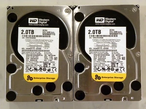 Western Digital BLACK 2TB SATA 3.5" 6Gb/s 64Mb Cache WD2003FYYS HARD DRIVE HDD - Picture 1 of 4
