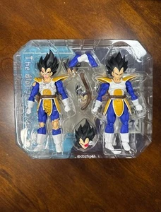 SH Figuarts Dragon Ball Z Black Hole Scouter Vegeta The Bloodshed Duo *NEW* - Picture 1 of 9