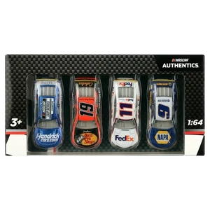 Vehículo de juego fundido a presión Lionel NASCAR Authentics Championship escala 1:64 4pk - Imagen 1 de 2