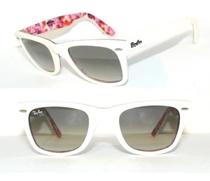 Ray Ban SONNENBRILLE WEISS ROT RB 2140 1022/32 NEW WAYFARER SPECIAL 2132 MEGA - Bild 1 von 10