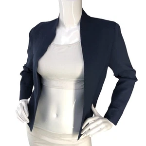 MM Lafleur Womens Size M Cardigan Sant Ambroeus Jardigan Jacket Blue *TINY FLAW - Picture 1 of 16