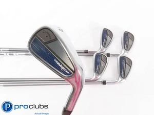 Callaway PARADYM 6-PW IRON SET - HZRDUS 65g Regular Flex Graphite +1/2" 437734 - Picture 1 of 6