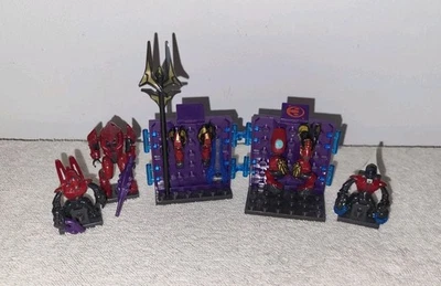 Halo Mega Bloks Covenant Crimson Combat Unit Set 96959 Complete All Figures  - Image 1 of 4