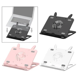 Laptop Stand for Desk Foldable Laptop Riser for 10-15.6 inch Laptops Cooling - Afbeelding 1 van 20