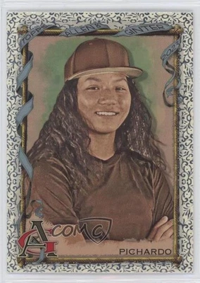 2023 Topps Allen & Ginter Foil Filigree Olivia Pichardo #213 Rookie RC - Image 1 of 2
