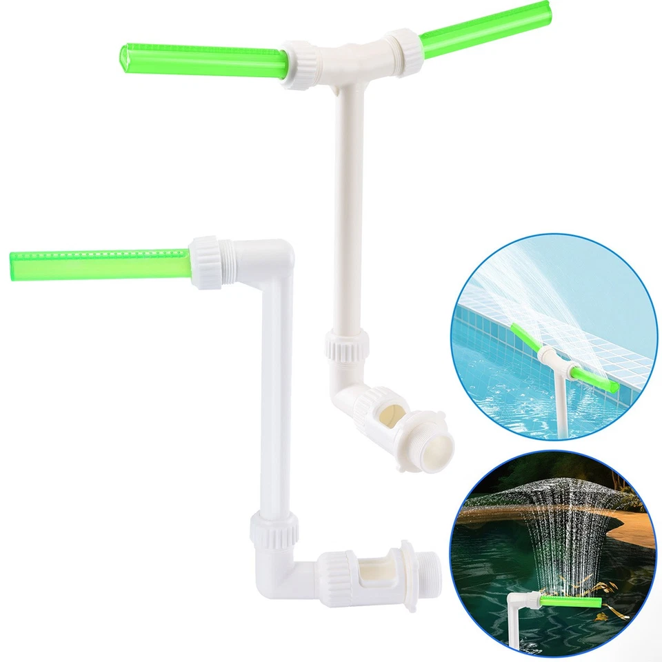 Одинарный/двойной распылитель фонтан для бассейна с флуоресцентной подсветкой разбрызгиватель для бассейна - Изображение 1 из 1