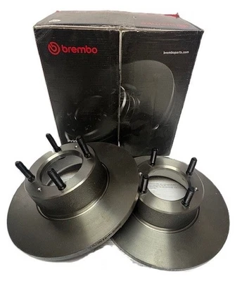 Nuevo par de rotores de freno delanteros Brembo para Alfa Romeo serie 115 GTV,Berlina,Spider (2) Foto 1 de 3