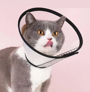 Haustier Schutzkragen Katzen Kl Hunde Halskrause Lecschutz , div. Größen - Bild 1 von 4