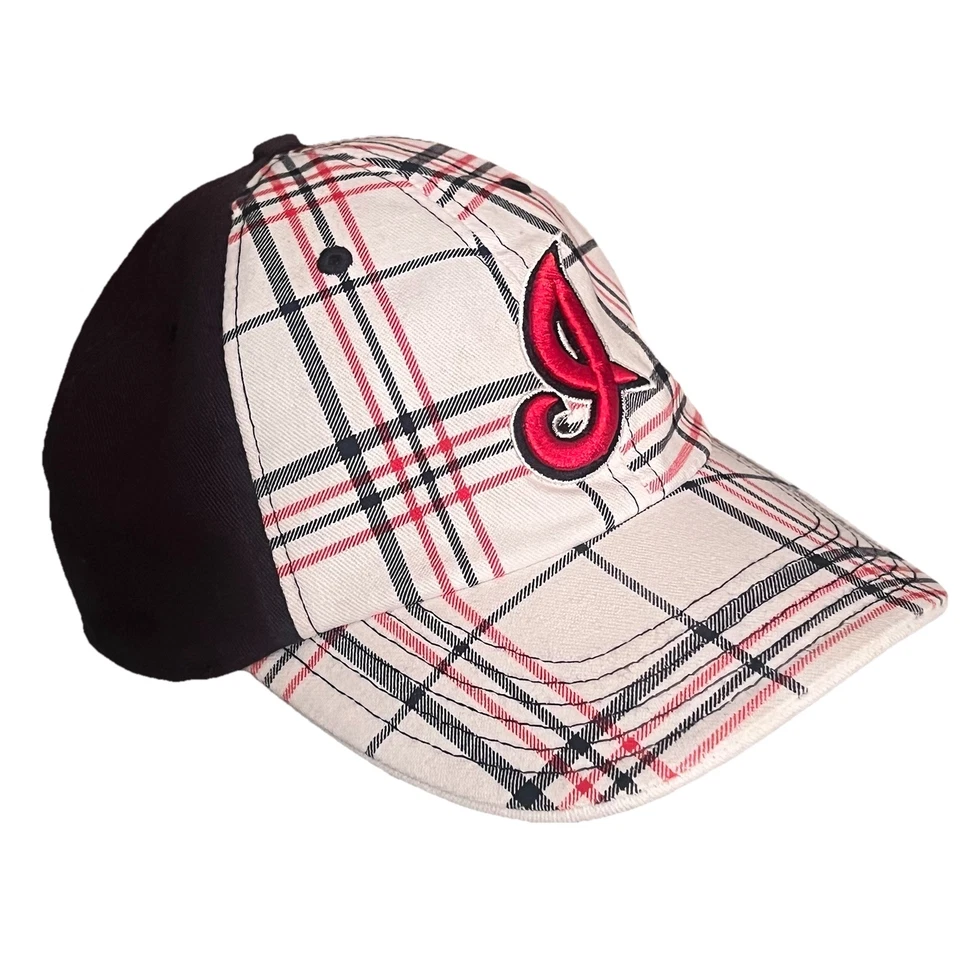 Sombrero a Cuadros Marca Cleveland Indians 47 Ajuste Elástico MLB Mercancía Genuina Adulto Foto 1 de 4