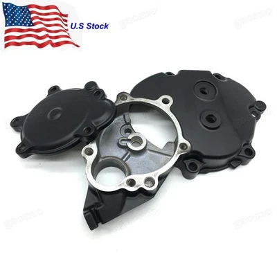 Комбинированная крышка муфты стартера двигателя Kawasaki Ninja ZX-10R подходит для 2006-2010 годов выпуска - Изображение 1 из 4