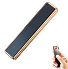 Xipe Windproof USB Arc Lighter, Giger Lighter, Slim Profile Coil Lighter NEW UK~