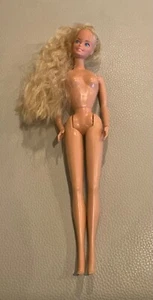 Muñeca Barbie Rubia Mattel 1979 De Colección Hecha en Taiwán Posable Se mueve Botón Trasera - Imagen 1 de 8