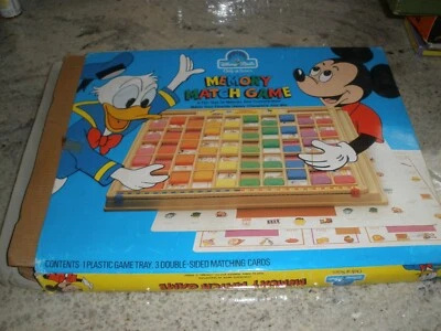 SEARS DISNEY MAGIC MEMORY MATCH GAME COMPLETE - Image 1 of 4